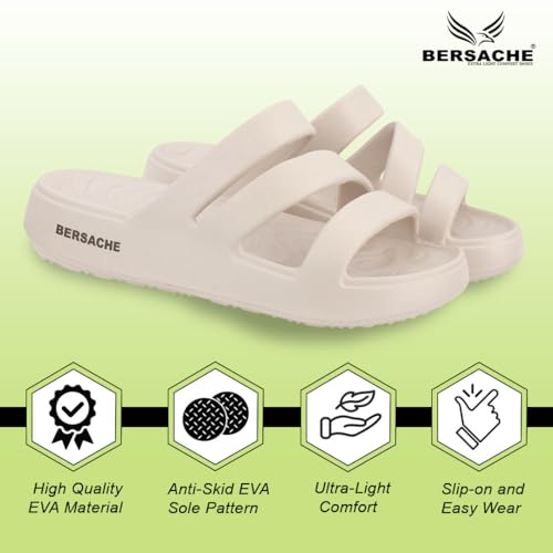 Image of BERSACHE Extra Soft Classic Casual CHAPPAL with Regular wear with Ultra Soft & Flexibility Technology Flip-flops for Women 's
