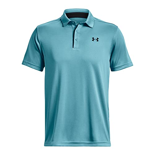 Image of Under Armour Men's Polyester Solid Tech Polo | T-Shirt | 1290140-001
