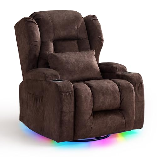 Sillón Plegable Terciopelo Marrón miniatura 1