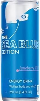 Energy Drink Blue Edition Juneberry 250ml (Pack of 12) Delicious And Tasty "A symphony of flavors" For All Occasions