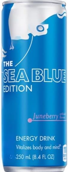 Energy Drink Blue Edition Juneberry 250ml (Pack of 12) Delicious And Tasty "A symphony of flavors" For All Occasions