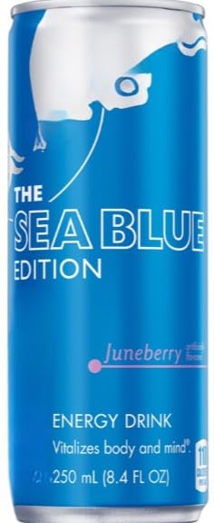 Energy Drink Blue Edition Juneberry 250ml (Pack of 12) Delicious And Tasty "A symphony of flavors" For All Occasions