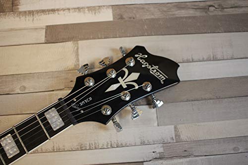Hagstrom Justin York Super Viking Transparent Brown – Modèles ES - Les Beatles, Paul McCartney, John Lennon, RIngo Starr, George Harrison Hagstrom Justin York Super Viking Transparent Brown - Modèles ES – Image 6