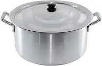 Panela Caçarola Em Alumínio Linha Hotel Nº 28 Industrial Ideal para Arroz Tropeiro Caldos Canjica Panela Em Alumínio Super Resistente