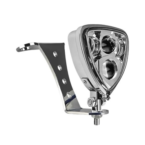 Feux de travail pour moto custom support de fixation pour phare arrière double chrome