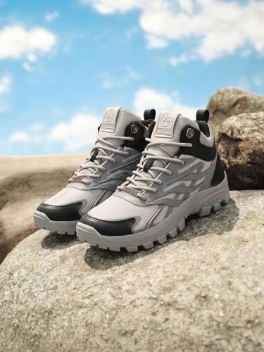 Image of OFF LIMITS RAFTAR Men's Waterproof Hiking Shoes: Lightweight, Breathable, and Ideal for Outdoor Trekking, Mountaineering, and Trail Adventures