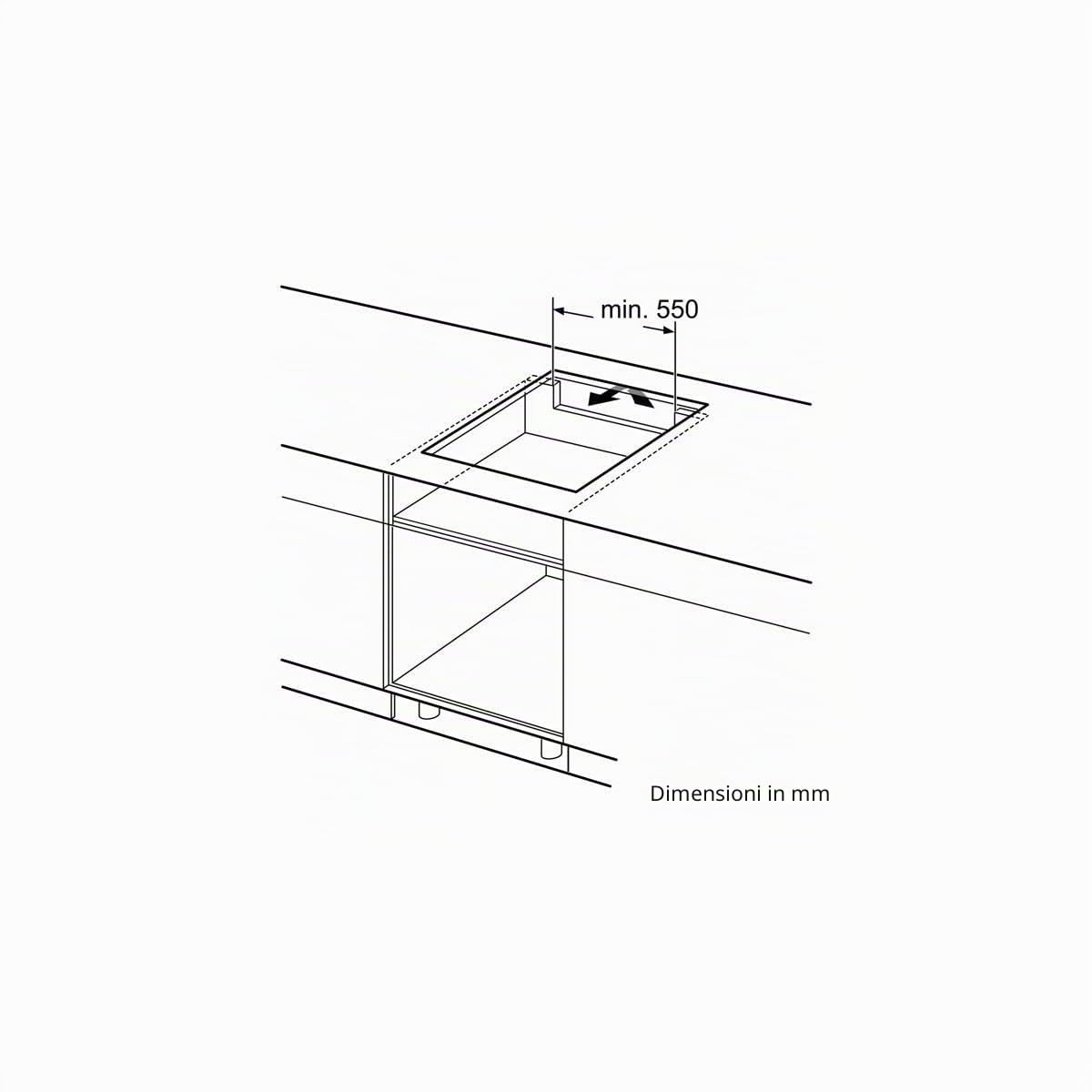 Siemens EX601LXC1E iQ700 - Piano cottura elettrico, in vetroceramica, 57,2 cm, zone di cottura flessibili, 2 zone di cottura a induzione varioinduzione