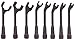 Moody Tools - Wrench Set, Open End 8 PC - 58-0151