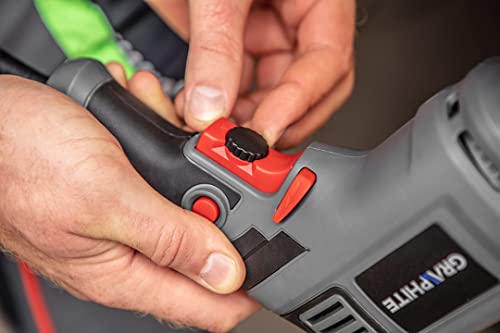 GRAPHITE Schlagbohrmaschine 650W, 13 mm Bohrfutter, Drehzahl 0-3000 U/min, Koffer + 10 Bohrer – Bild 7