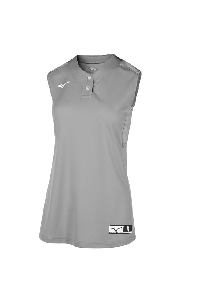 Mizuno Aerolite 2-Button Softball Jersey Sleeveless Jersey Femme