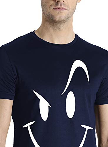 Image of ADRO Men's Solid Regular Fit T-Shirt