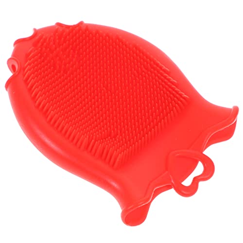 VINTORKY Boys and Girls Hair Scalp Massager Shampoo Brush Gentle Exfoliating Silicone Bathing Scrubber for Boys and Girls Dandruff Shampoo Bath Brush