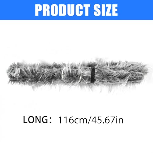 PU Leather Furry Belt Pin Buckle Patchworked Waist For Street Wear Hiphop Dancing Party Waiststrap Fashion Waistband Street S3