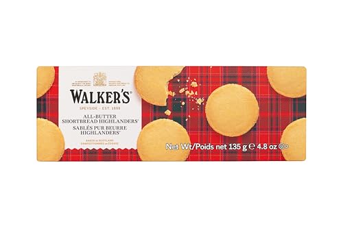 Walker’s Shortbread Highlanders, All-Butter Shortbread Cookies, 4.8 Oz Box Walker’s Shortbread Highlanders, All-Butter Shortbread Cookies, 4.8 Oz Box