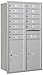 Salsbury Industries 3713D-12ARP 4C Horizontal Mailbox, Aluminum