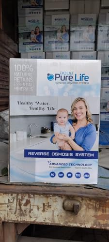 Image of Pure Life Reverse Osmosis Water Purifier System, 100% Natural Retains Essential Minerals, Advanced Technology