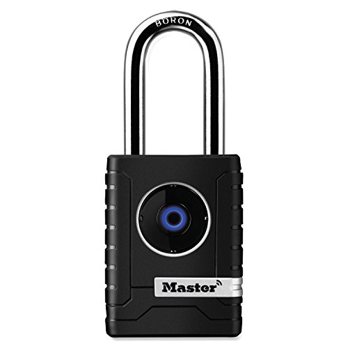 Master Lock Padlock, Outdoor Personal Use Bluetooth Lock, 2-7/32 in. Wide, 4401DLH