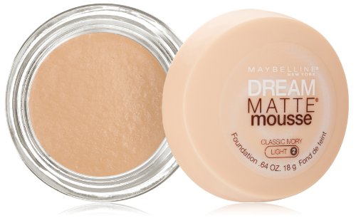 Maybelline New York Dream Matte Mousse Foundation Classic Ivory 0.64 Ounce