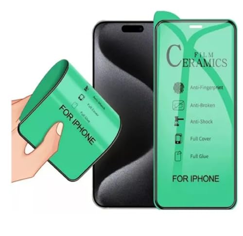 Kit Capinha Capa Antishock + Película Ceramica 9D Para Iphone 16 Plus 6.7