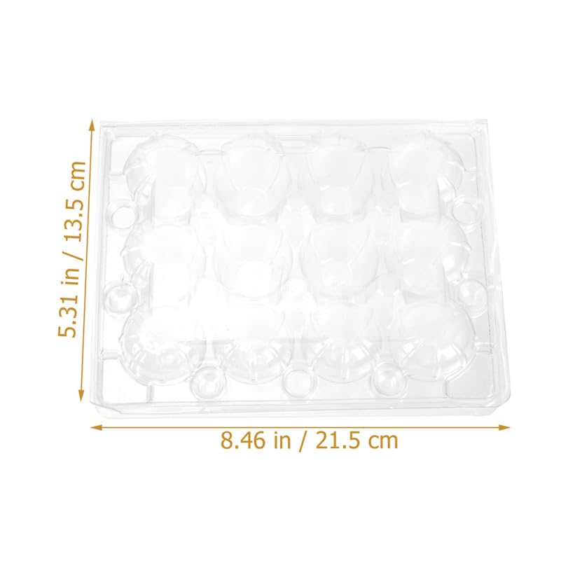 Lot 100 Boîtes à Œufs De Caille 12 Compartiments - Transparent Empilable Pour Œufs Petits (Caille, Faisan, Pigeon)
