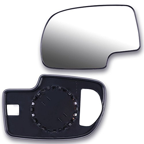 Scitoo Compatible Fit For Set Exterior Mirror Replacement Glasses Lens Left+Right Lh Rh Side Manual 1999-2006 Chevy Silverado Suburban Gmc Sierra Yukon Towing Mirror Glass #TOP4