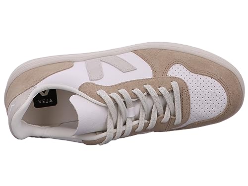Image of VEJA Men V-10 Extra White /Natural /Sahara EU 44 (US Men's 11) Medium