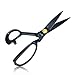 Sewing Scissors 9 inch + Free Hobby Knife – Industrial Scissors Heavy Duty Stronger Than Stainless Steel; Professional For Fabric Leather, Dressmaking, Tailoring, Quilting, Home & Office, Art & School