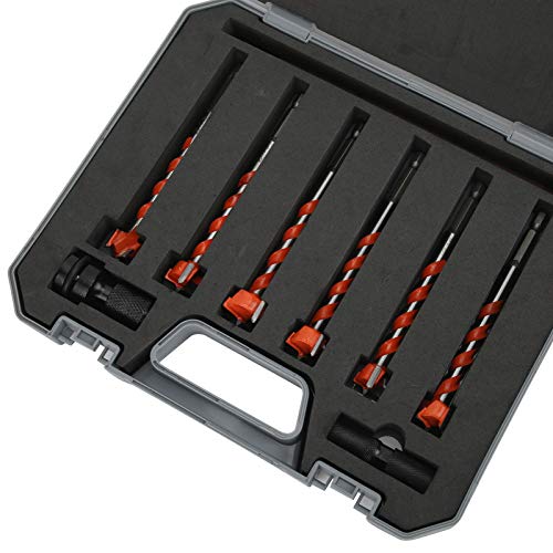 Set de brocas para agujeros en madera y plástico Qiilu miniatura 5