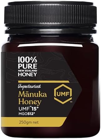 100% Pure New Zealand Honey マヌカハニー UMF15+ 250g