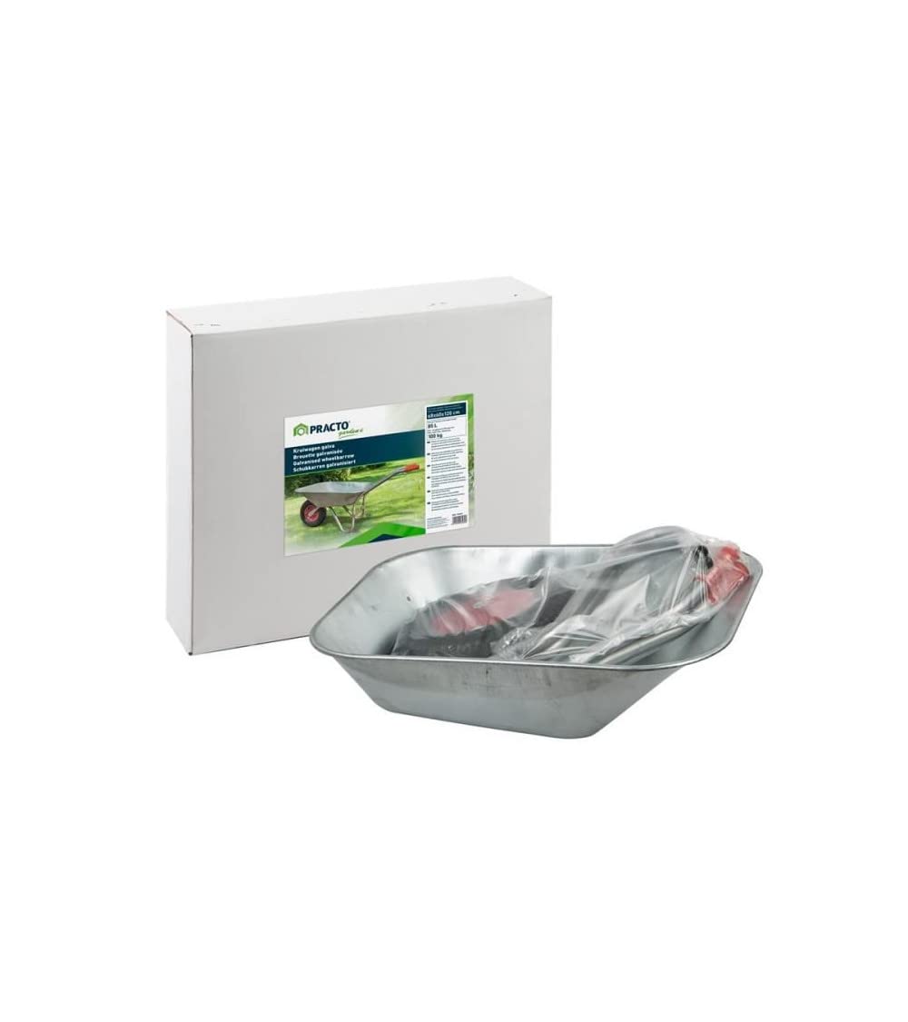 Brouette Practo Garden Capacité : 85 l - Charge Max : 100 kg - Roue pneumatique