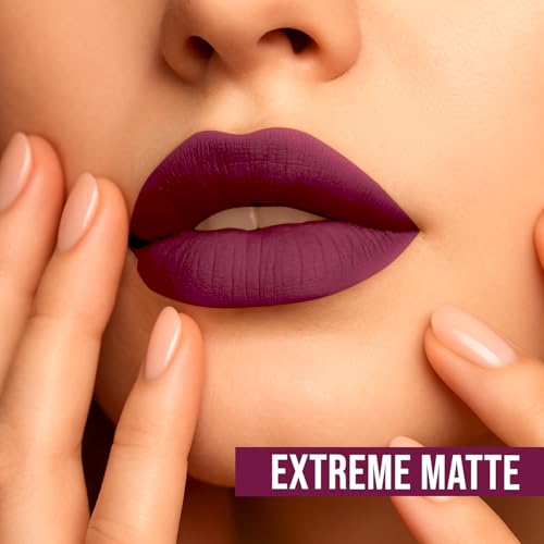 Image of Lightweight Liquid Lipstick - Highly Pigmented, Non-Drying Formula for Bold & Beautiful Lips 3.8g (PLUMFUL CHEER)