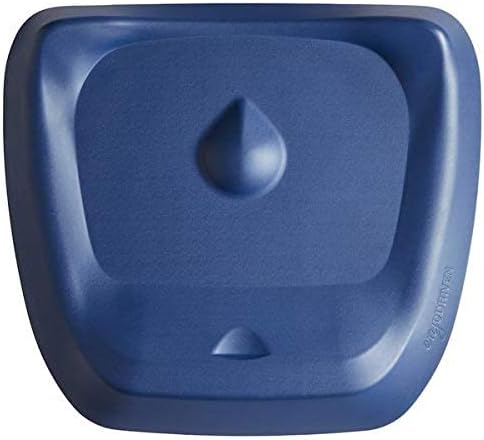 Topo Comfort Mat by Ergodriven | The Not-Flat Standing Desk Anti-Fatigue Mat with Calculated Terrain | Standing Desk Mat | Comfortable Standing Mat | Office Mat | Desk Accessories | Denim Blue