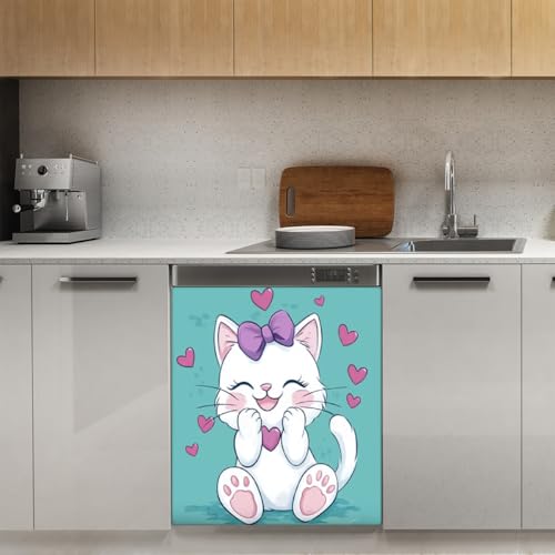Panel frontal magnético Mexpekil de gato para decorar cocinas modernas 3