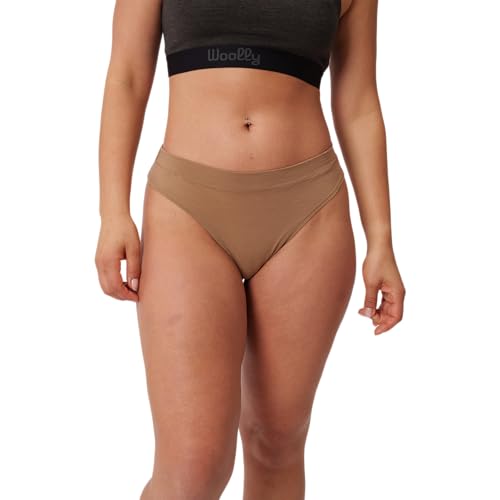 Image of Women's Merino Classic Thong By Woolly | RWS Certified | Soft, Breathable, Seattle Designed