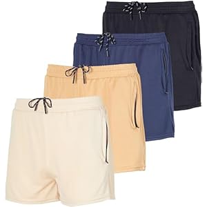 Real Essentials 4 Pack: Men’s Mesh 7″/ 5″/ 3″ Athletic Zipper Shorts Workout Gym Running Basketball (Big and Tall Available)