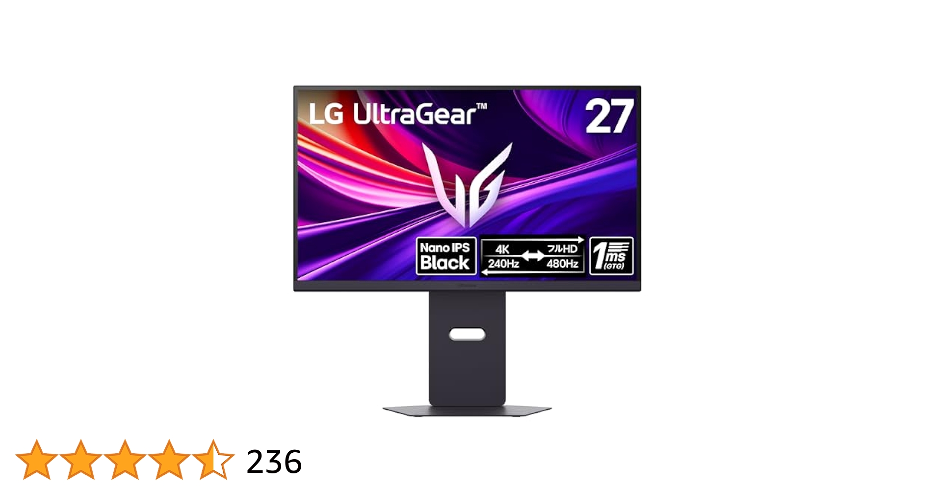 Amazon.co.jp: 【VGP 2025 Summer 金賞】LG ゲーミングモニター
