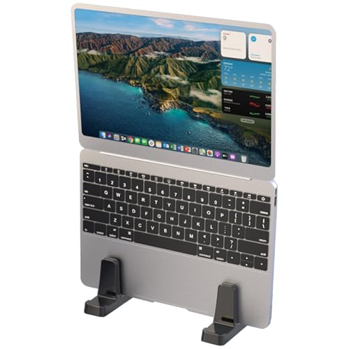 Shuomeng Ergonomic Vertical Laptop Stand – Space-Saving Cooling Laptop Stand