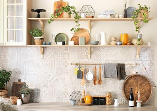 BELECO Fondo de Tela Vintage Cocina 7x5FT miniatura 5