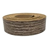cyclingcolors 1x Kantenumleimer Holzfurnier mit Schmelzkleber 21 mm x 5 m Dicke 0,50 mm verschiedenen Dekoren Melaminkanten Band Aufbügelbare Möbelkanten-Band Melaminkanten, Eiche Paris