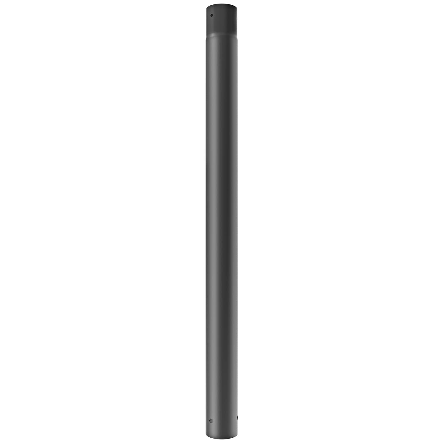 Buy Hykoont Street Light Pole 3.3ft Tall, Black Iron Aluminum Pole