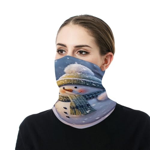 Neck Gaiter para Mujeres y Hombres Invierno Máscara Facial Pasamontañas Banda Cuello Elástico Bufanda Cara Protección Viento Cubierta Respirante para Ciclismo Deportes al Aire Libre miniatura 7