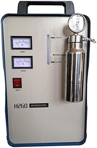 Unbranded US STOCK 800 W 150L Oxígeno Hidrógeno HHO Gas Llama Generador Acrílico Pulidor de Agua Soldador de Llama Pulidor de Llama 110V+2 Antorchas