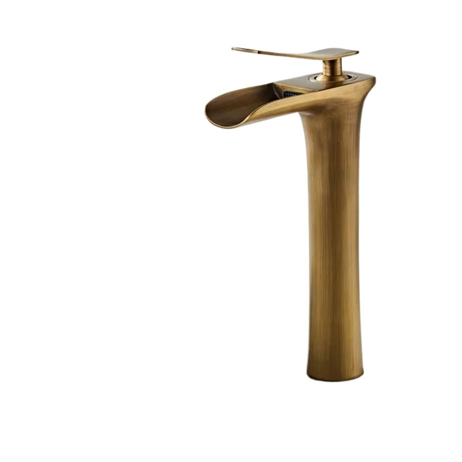 Laighjenbcf Slt117l-F Faucet，Bathroom Mixer Tap Brass Waterfall