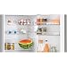 Bosch KGN36VIBT, Series 4, Fridge Freezer, 186 x 60 cm, 218 L Cooling + 103 L Freezing, Stainless Steel with Anti-Fingerprint, NoFrost, VitaFresh XXL for Longer Fresh, Bottle Holder, Optimal
