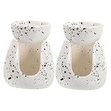 ULTECHNOVO 2 Difusores De Velas Y Aceites Esenciales De Calentadores De Portavelas De Difusores De Aceites Esenciales De Quemadores De
