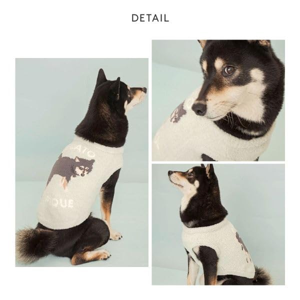 Amazon.co.jp: ジェラートピケ CAT&DOG 柴犬ジャガードプルオーバー