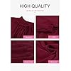 Dokotoo-Womens-Cute-Spring-Sexy-Deep-V-Neck-Ruffle-Chiffon-Lantern-Long-Sleeve-Elegant-Boho-Bohemian-Hawaiian-Flowy-Mini-Short-Skirt-Dresses-for-Women-Party-Casual-Fall-2021-Wine-Large Dokotoo Womens Cute Spring Sexy Deep V Neck Ruffle Chiffon Lantern Long Sleeve Elegant Boho Bohemian Hawaiian Flowy Mini Short Skirt Dresses for Women Party Casual Spring 2023 Wine Large