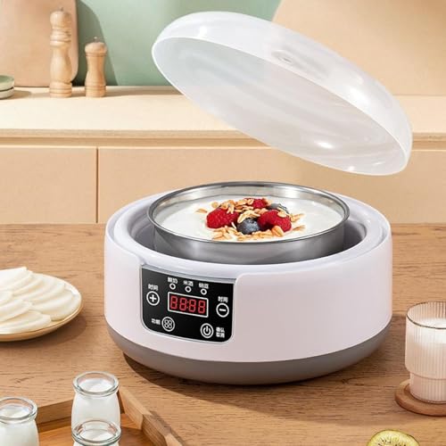 Image of CALANDIS Automatic Yogurt Maker Constant Temperature Control Multifunctional DIY 1.2L | Yogurt Makers | Small Kitchen Appliances | Kitchen, Dining & Bar