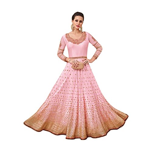 Robe de mariage musulman anarkali et salwar kameez brodé
