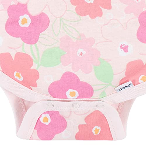Gerber Baby Girls Multi-Pack Sleeveless Onesies Bodysuit Pink Summer Days 0-3 Months #TOP3